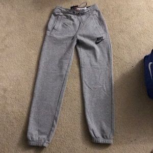 Grey nike sweatpants